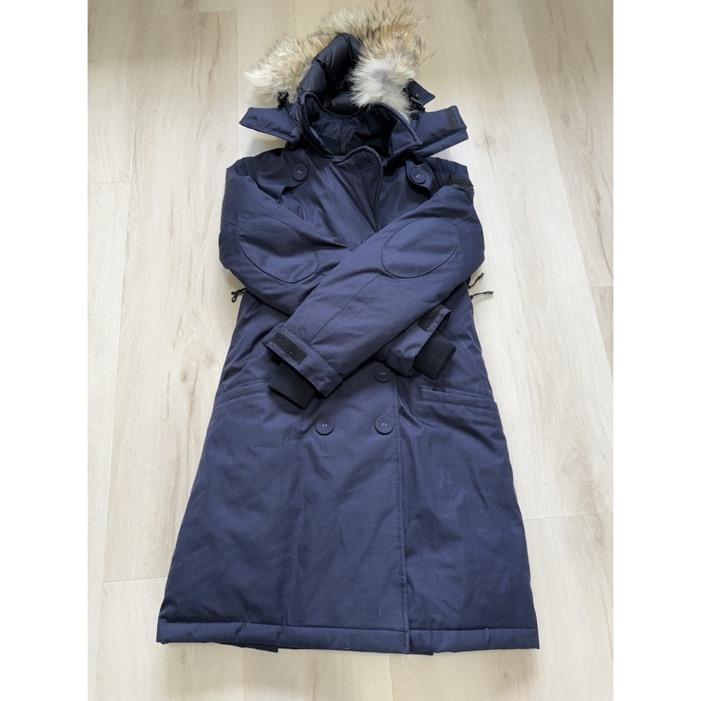 Nobis Down Fill Parka Jacket Puffer Duck Down Canada Luxury Black Women's Size S